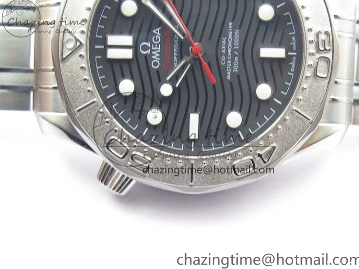 0108 Snug Seamaster Diver 300M Nekton VSF 1:1 Best Edition Black Dial on SS Bracelet A 7888